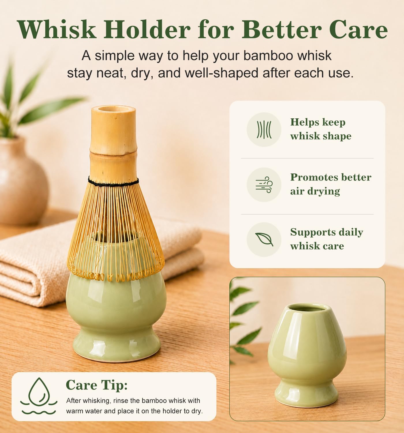 Matcha Whisk Set, Ceramic Matcha Kit for Beginners &amp; Tea Lovers | 8-Piece Set with 550ml Spouted Bowl, 80-Prong Whisk, Sifter, Scoop &amp; Gift Box, Premium Ceramic, Easy to Clean