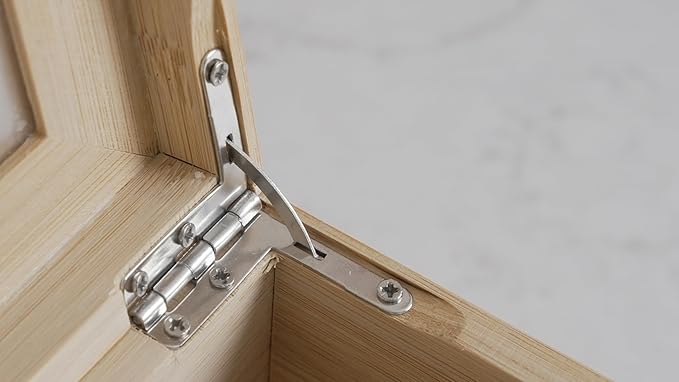 Naturustic Large Bamboo Tea Bag Box Organizer Storage Box, Tea Bag Holder with 2 Drawers & 12 compartments with acrylic Window, Caja de te, Caddy para te Ideal Christmas Gifts