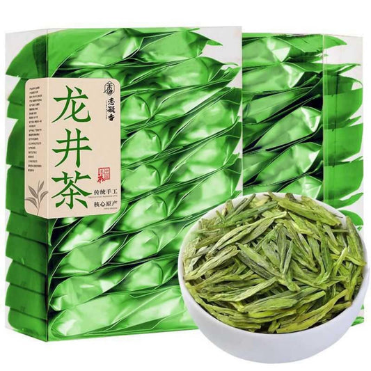 100% Natural Chinese Traditional tea 613/(longjing tea) 龙井2025年新茶尝鲜手工采摘绿茶浓香耐泡茶小泡装