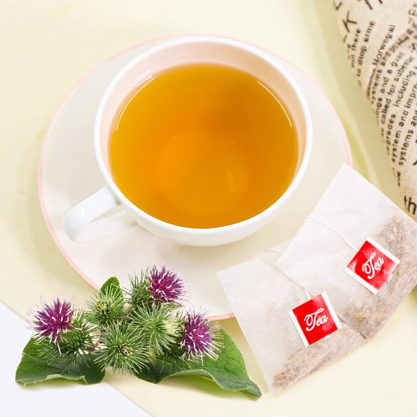 TEARELAE - Burdock Root Tea Bags, 50 Count, Burdock Root Herbal Tea