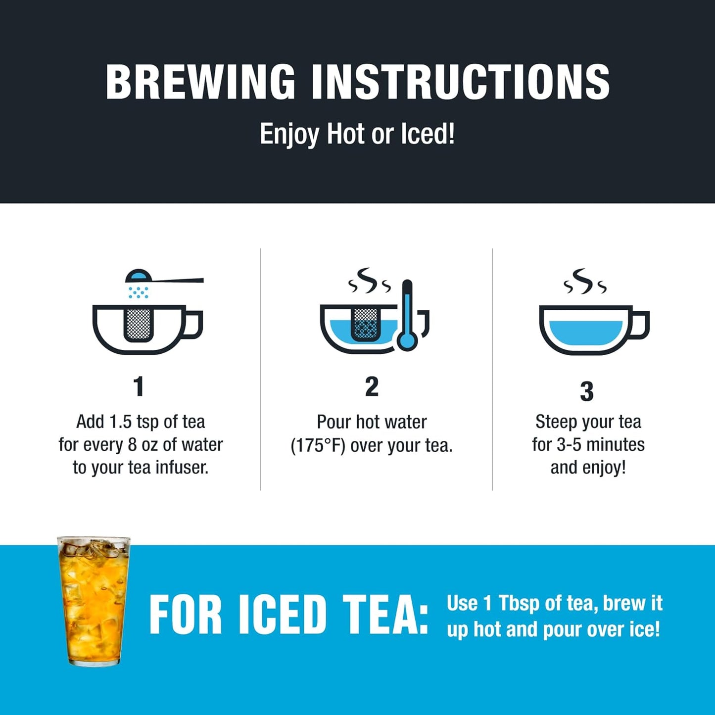Tiesta Tea Silver Needle White Tea – Premium Loose Leaf, Single-Origin from China | Pure Unblended Low-Caffeine Tea | Hot or Cold Brew | 2.5oz Refillable Tin | Brews 50 Cups