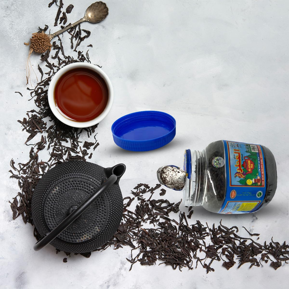 Tea4U Earl Grey Loose Leaf Black Tea – Pure Ceylon Blend with Bergamot – Bold, Citrusy & Refreshingly Soothing Classic Brew – 7.05 oz - Pack of 1
