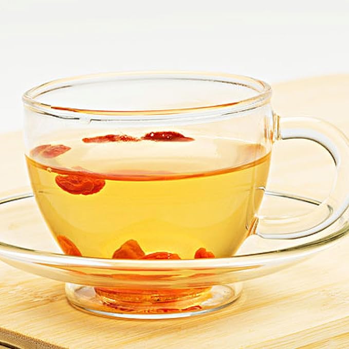 Goji Berry Tea For Men, 30 Teabags*6g - Premium Five Flavors Herbal Tea Combination - Schisandra Berries, Dodder