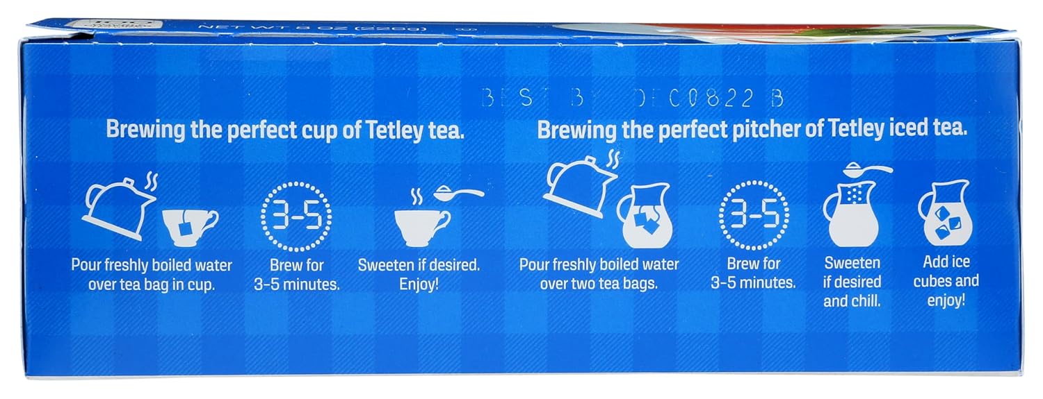 Tetley, Classic Blend Tea Bags, 100 Count