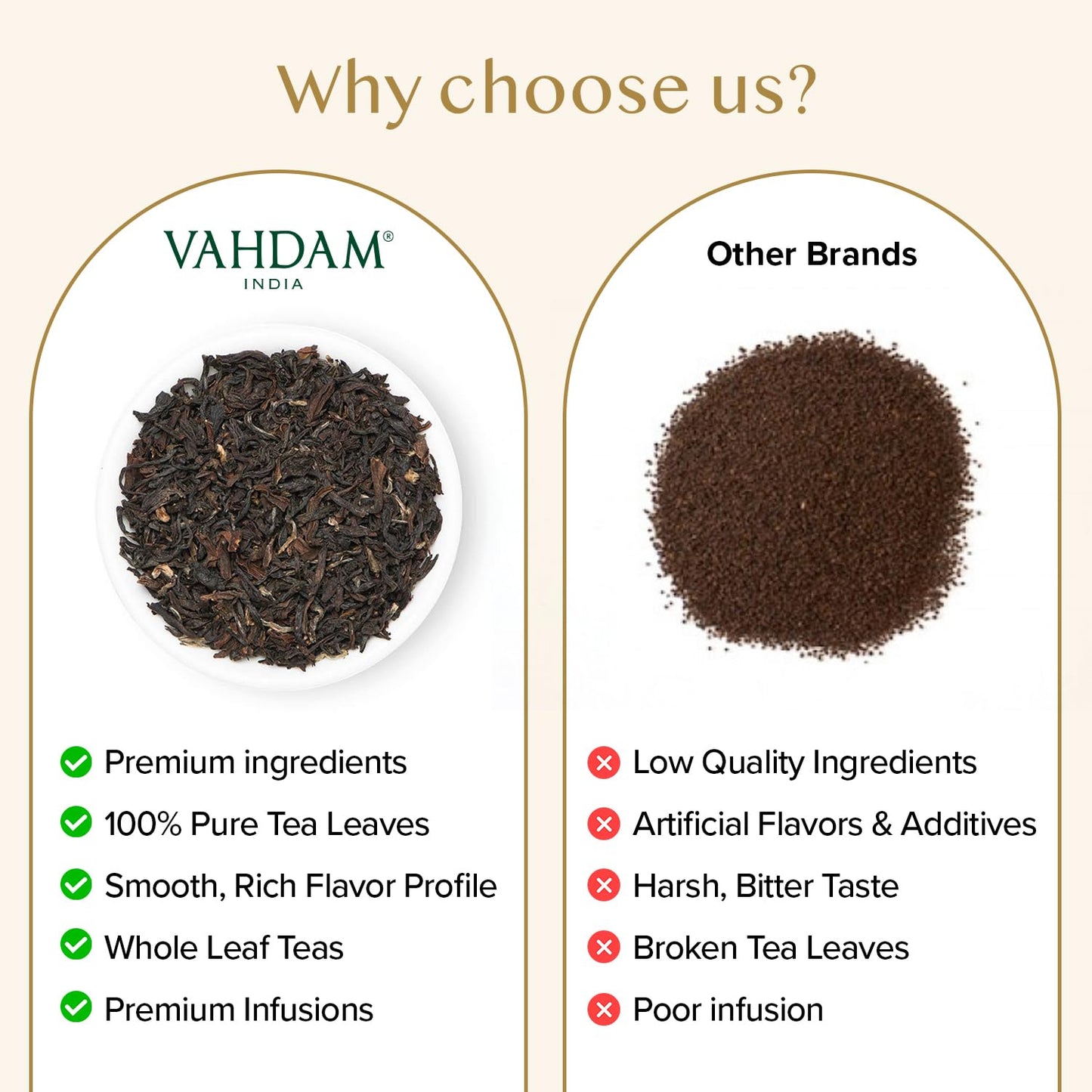 VAHDAM Muscatel Darjeeling Tea(3.53oz|50+ Cups) LIMITED EDITION Black Tea | Premium Long Leaf Quality |Fresh Harvest High Grown In Select Tea Estates | Non GMO | Direct From Souce | Vacuum Sealed Pack