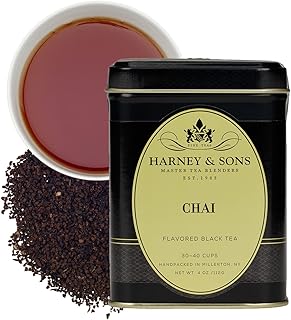 Harney & Sons Chai Tea, Loose leaf 4 ounce tin