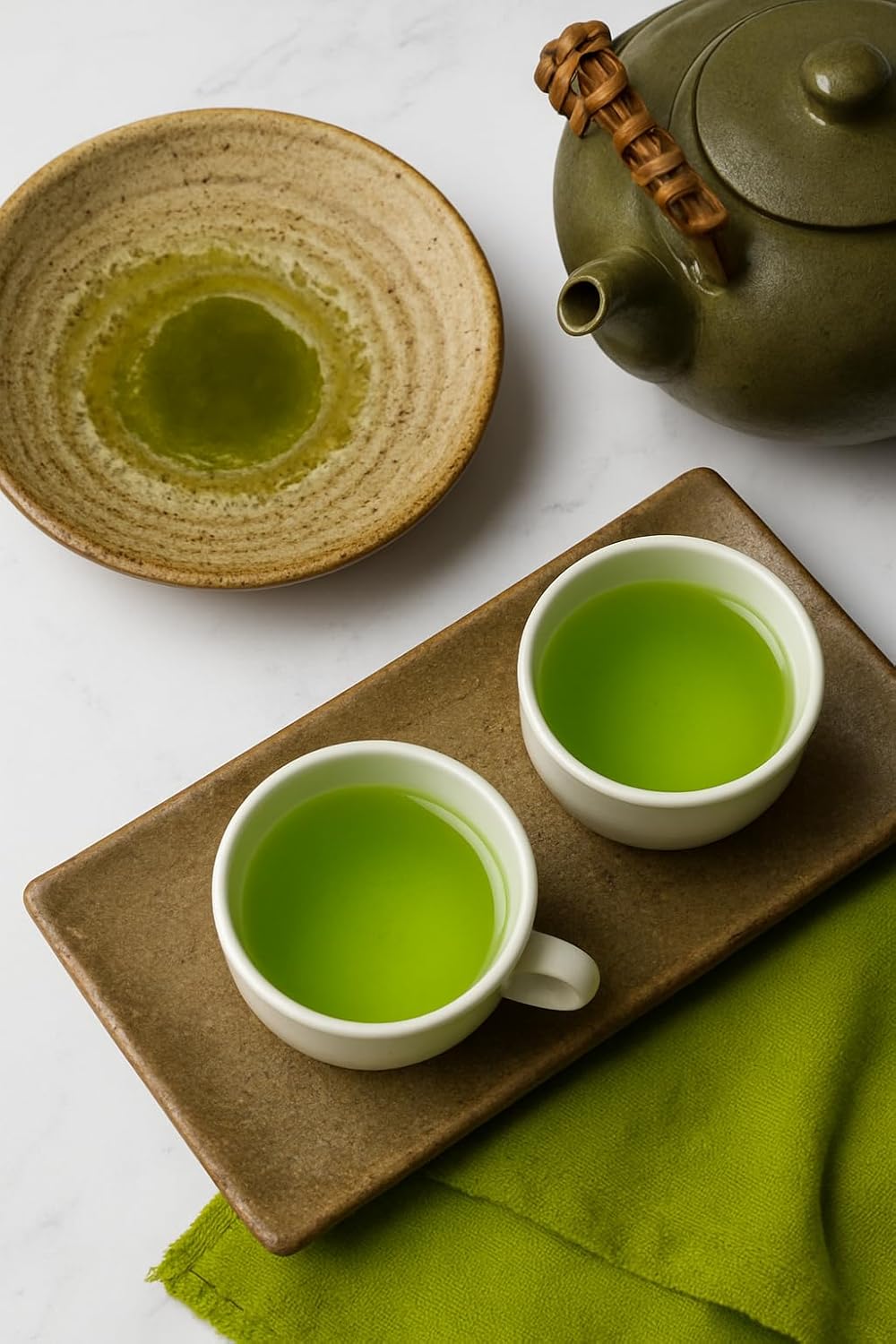 Uji Green Tea from Kyoto [Regular Steamed Sencha] Premium, 0.32 oz. (9g), Japanese Leaf Tea Bags, Rich Aroma & Smooth Taste.(3p Trial Teabags)