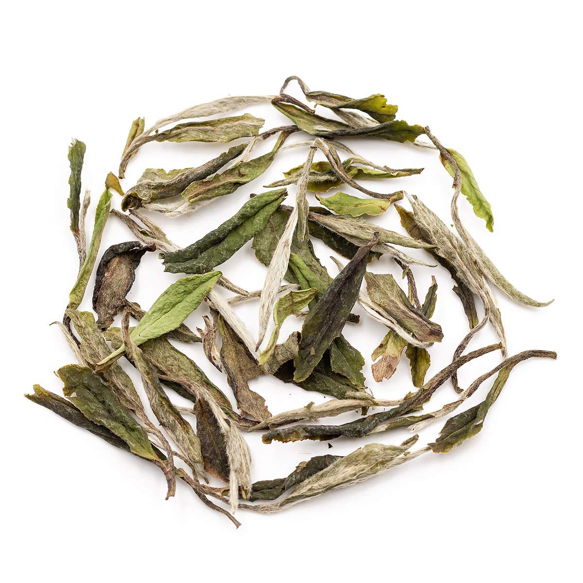 oriarmcha Fuding White Peony Tea Bai Mu Dan 500g (Pack of 4) - Chinese Bai Mudan White Tea Loose Leaf - Fuding Pai Mu Tan Yuqian 1st Grade - Low Caffeine