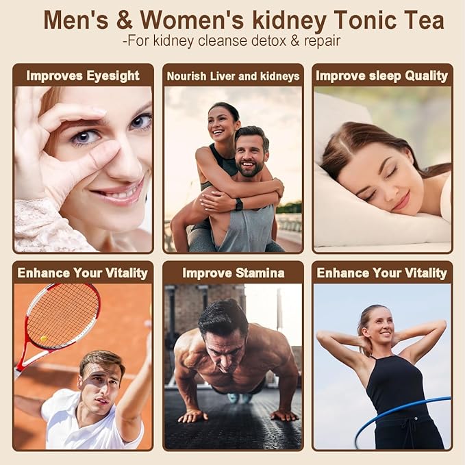 Tealth Ginseng Five Treasures Tea - Herbal Tea Formula 6 Precious Ingredients Formula Natural Organic Chinese Herbal Tea for Women & Men (1 Pack/30