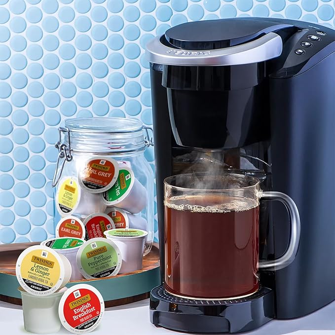 Twinings Tea K Cup Pod Sampler Variety Box (20 Count) 8 Flavors for Keurig Single Serve Brewers, Contains Black, Green, Herbal and Decaffeinated Teas for Tea Lovers