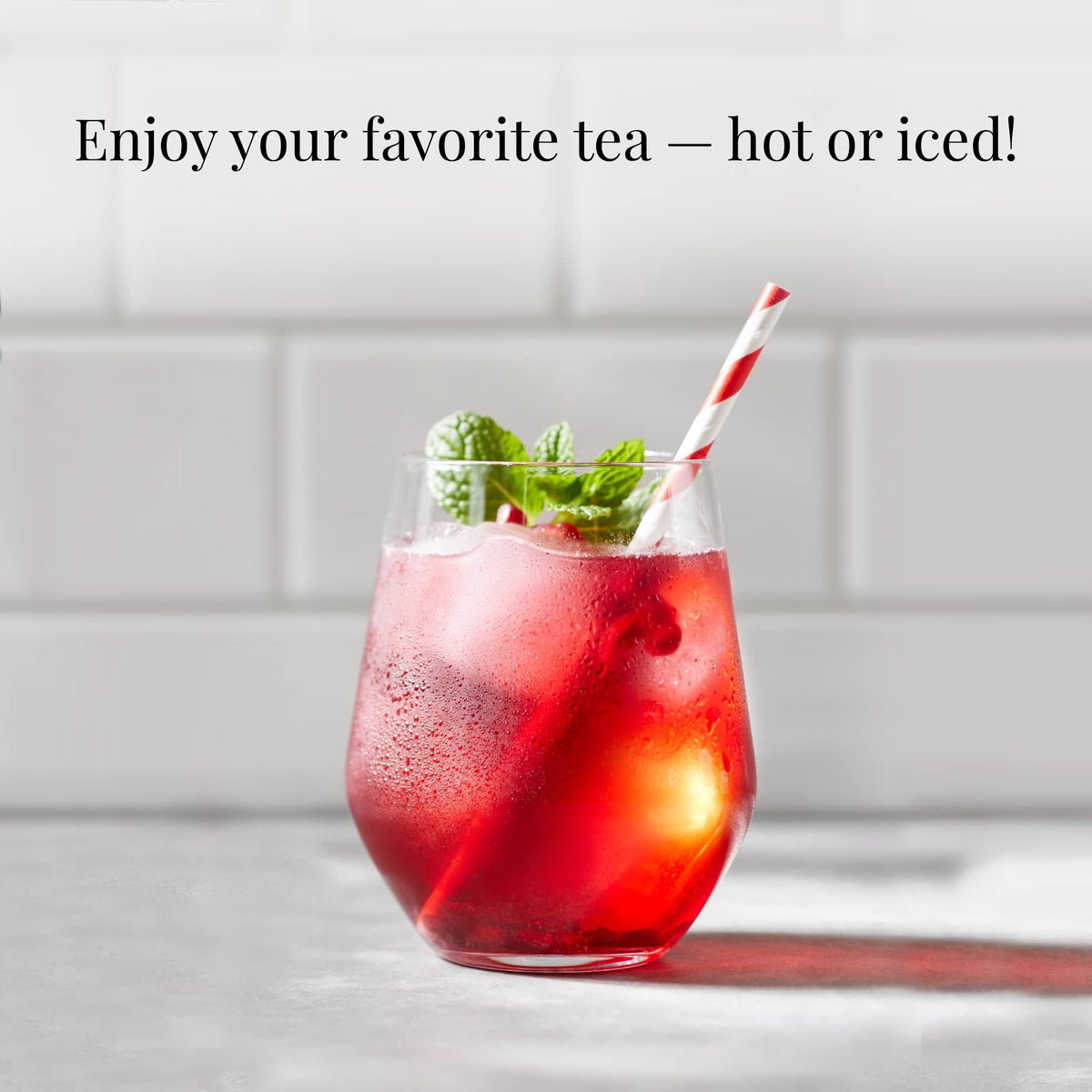The Republic of Tea SuperFruit Decaf Pomegranate Green Tea, 50 Ct
