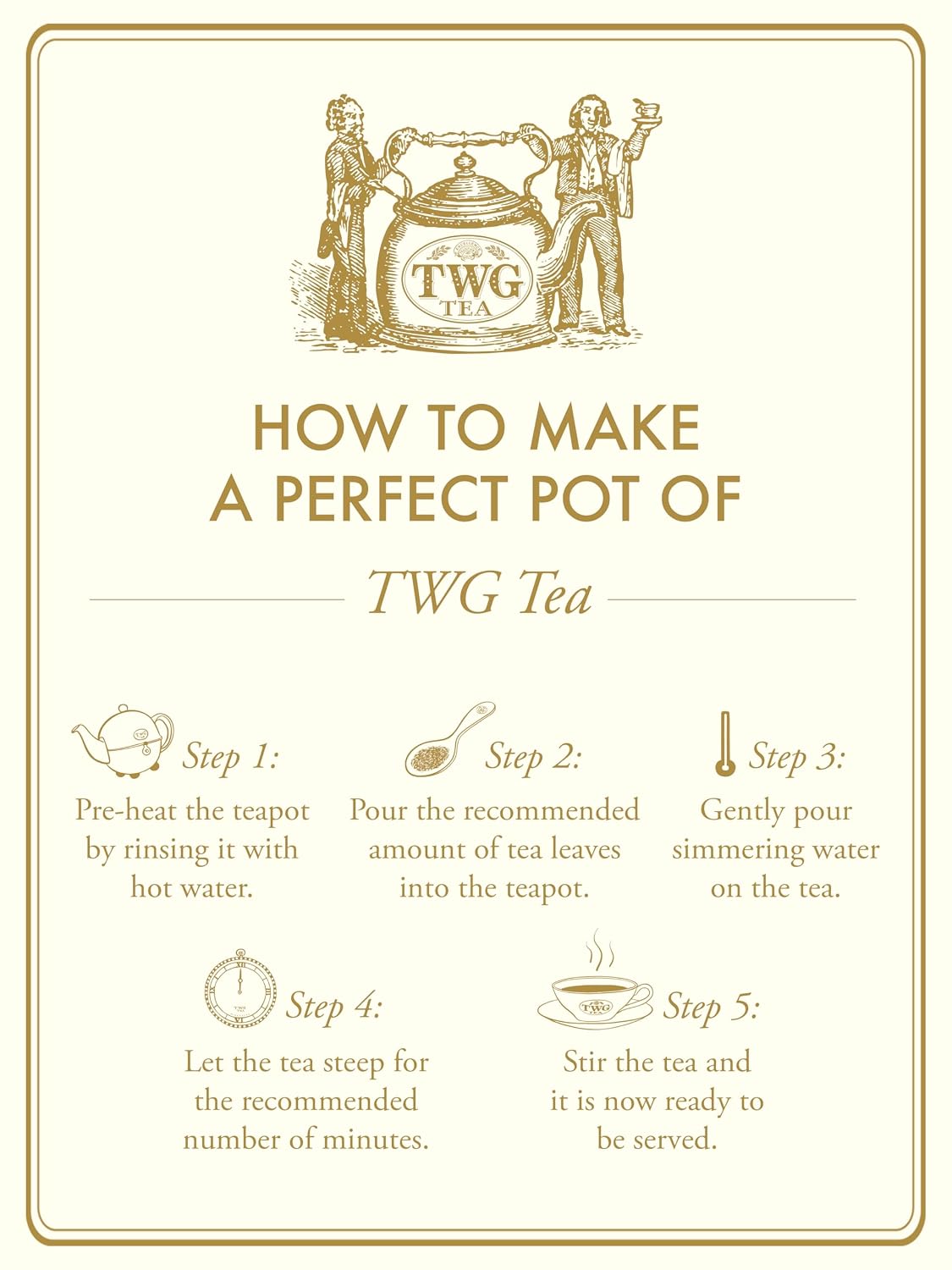 TWG Tea | Singapore Breakfast Tea | Black Tea &amp; Green Tea | Vanilla &amp; Spices | Haute Couture Tin, 100g | Gift Set