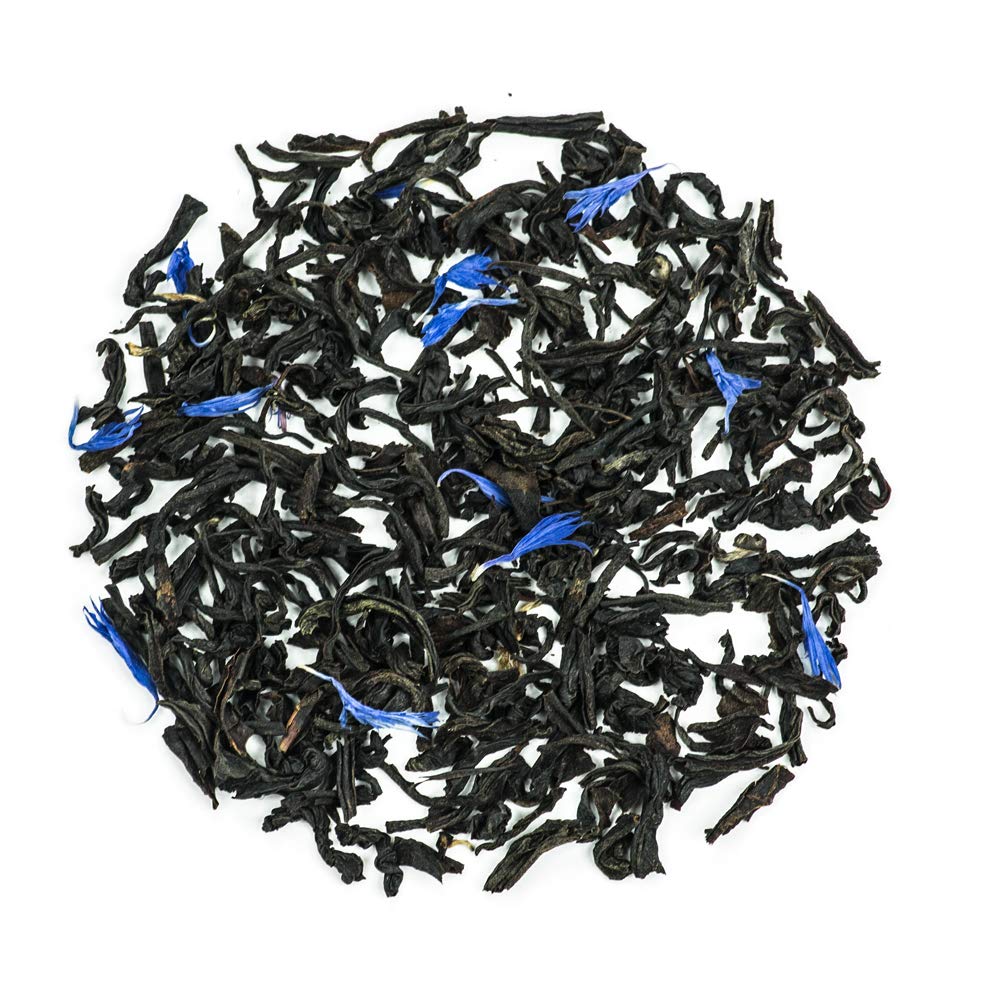 Earl Grey Cream - Loose Leaf Tea, Natural Ingredients: Assam Black tea, Corn flower and natural Earl grey cream flavor-2 Oz (20 Cups) (2 Oz)