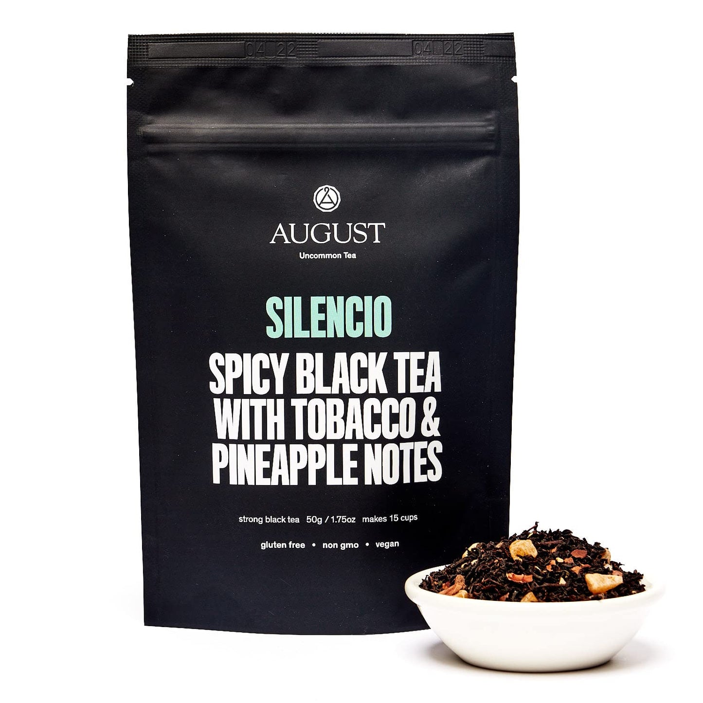 August Uncommon Silencio Loose Leaf Tea – Pineapple &amp; Cacao (1.8oz)