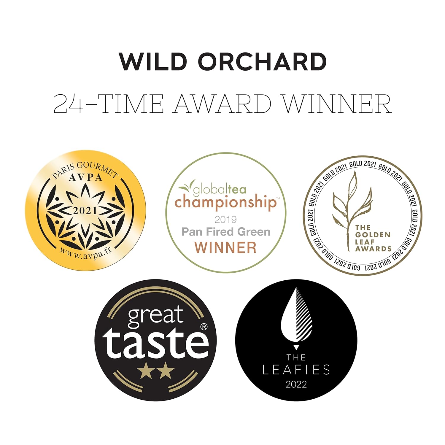 Wild Orchard Premium Grade Oolong Tea - 100% Regenerative Organic Certified - Sustainably & Regeneratively Cultivated on Jeju Island in South Korea - Loose Leaf Oolong Tea