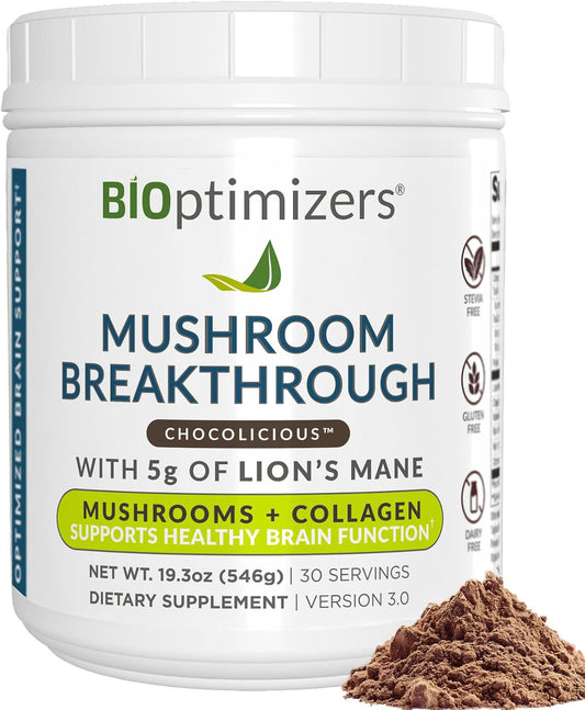 BIOptimizers Mushroom Coffee Alternative Drink