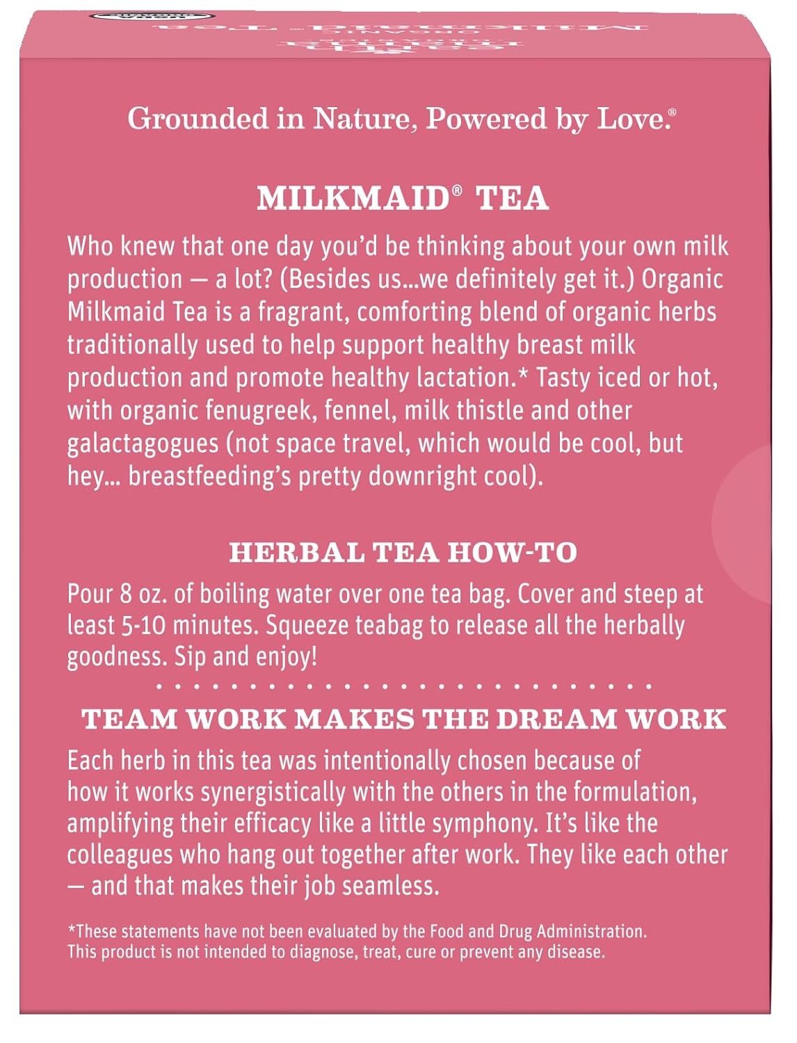 Earth Mama Organic Milkmaid Tea - 32 Teabags - Lactation Support Herbal Tea - Breastfeeding Essentials - Caffeine Free & Non-GMO Project Verified