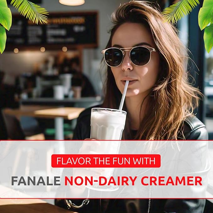 Fanale Premium Non-Dairy Creamer Bubble Tea Flavoring Powder | Perfect for Baking, Smoothies, Desserts and Drinks | Instant Flavoring Powder for Boba Milk Tea - 2.2 Pounds (Pack of 1)