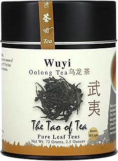 The Tao of Tea, Wuyi Oolong Tea, Loose Leaf, 2.5 Ounce Tin