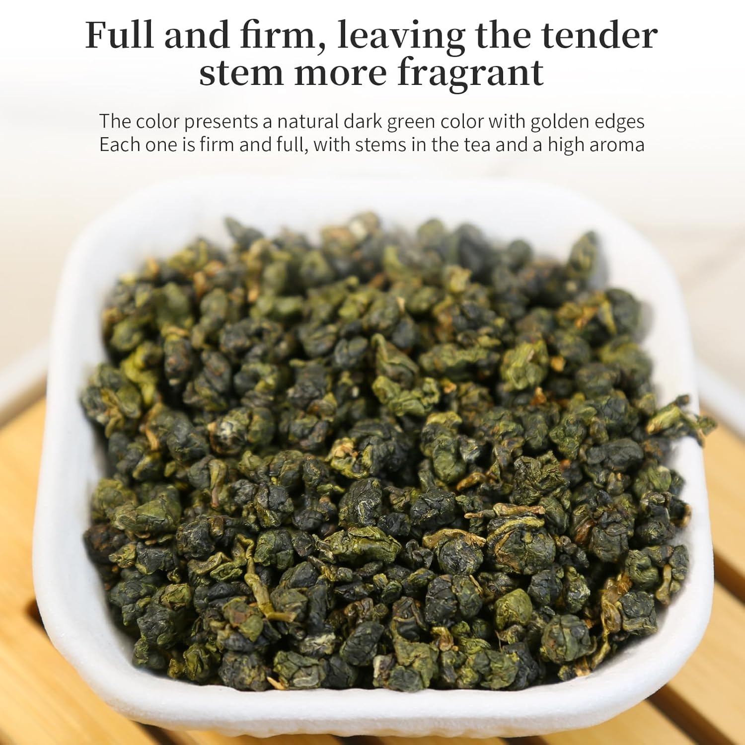 Yuexi Taiwan Oolong Tea Loose Leaf Taiwan High Mountain Oolong Tea 台湾茶 乌龙茶 5.3oz/150g