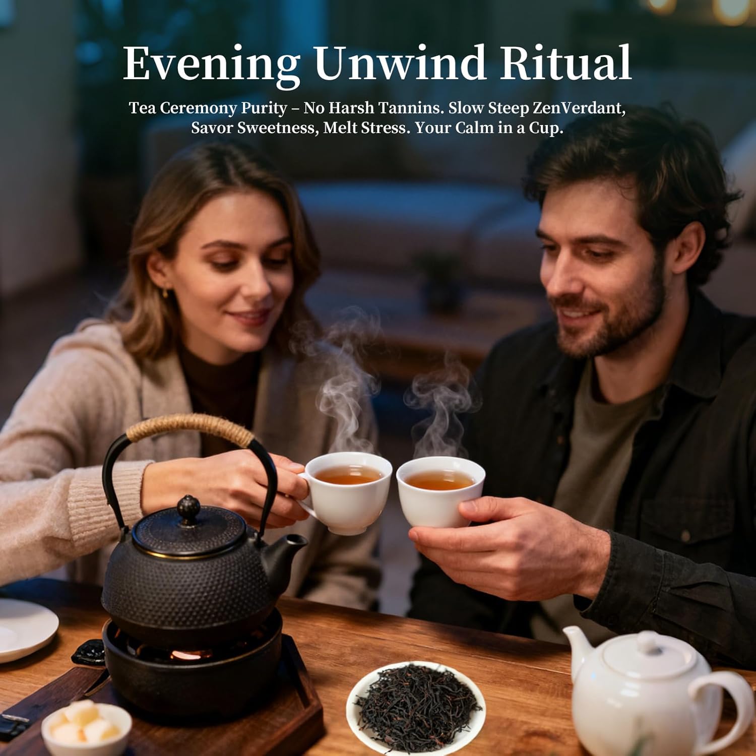 ZenVerdant Yunnan Forest Black Tea 3oz, Traditional Handcrafted Loose Leaf Tea with Natural Floral & Fruity Aroma, Smooth & Digestive & Metabolism Support