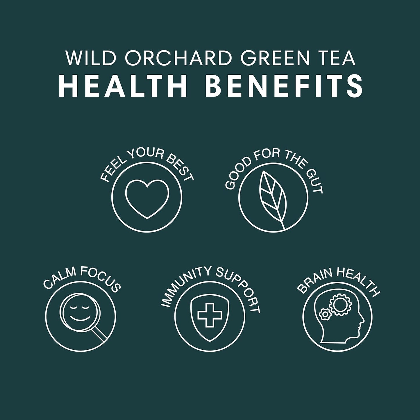 Wild Orchard Premium Grade Oolong Tea - 100% Regenerative Organic Certified - Sustainably & Regeneratively Cultivated on Jeju Island in South Korea - Loose Leaf Oolong Tea