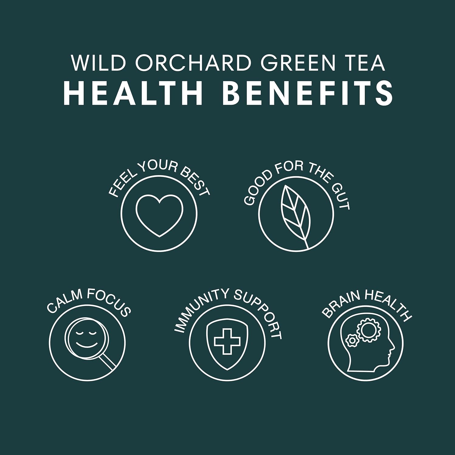 Wild Orchard Premium Grade Oolong Tea - 100% Regenerative Organic Certified - Sustainably & Regeneratively Cultivated on Jeju Island in South Korea - Loose Leaf Oolong Tea