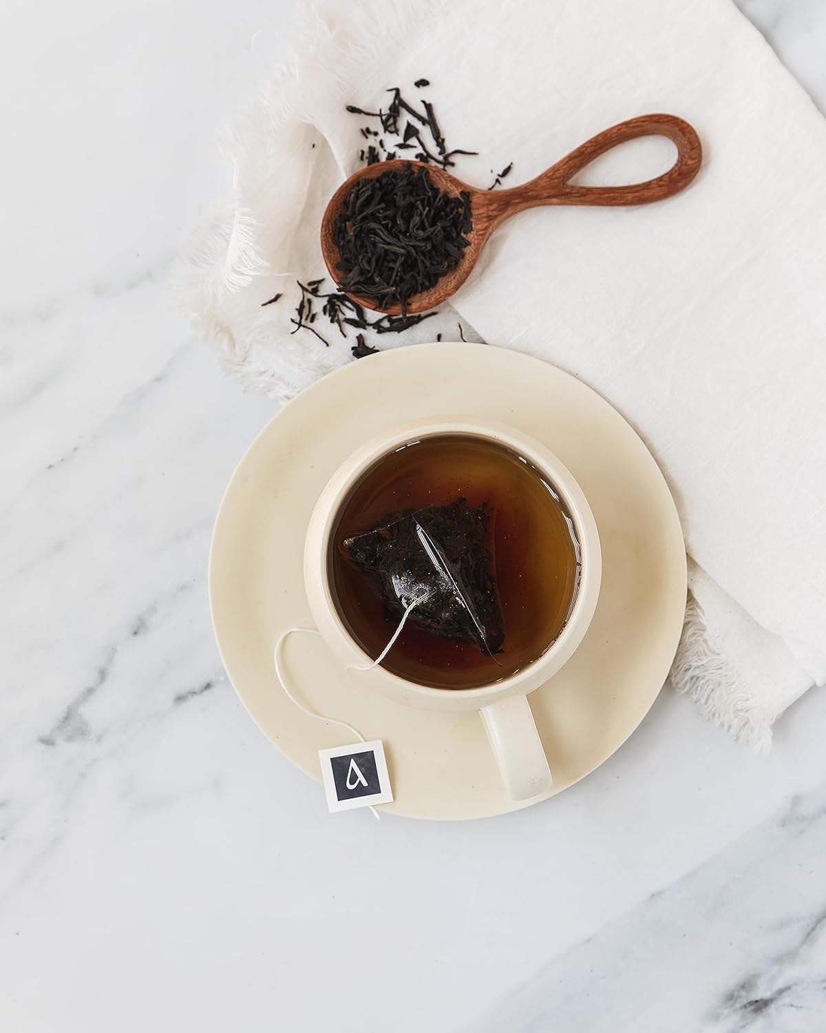 Arbata English Breakfast Tea, 24 Pyramid Tea Bags – Artisanal High Caffeine Black Tea, Robust & Full-Bodied Classic English Breakfast Tea Sachets