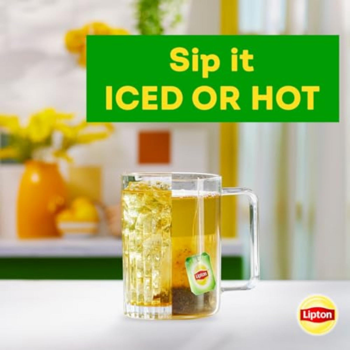 Lipton Lemon Green Tea Bags, 120 Count (20 Count 6-Pack)