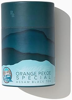 Red Rooster Tea Orange Pekoe Special Assam – Single Estate Black Tea – 4oz Loose Leaf Canister – Malty, Nutty, Fragrant Musk – Makes ~28 Cups