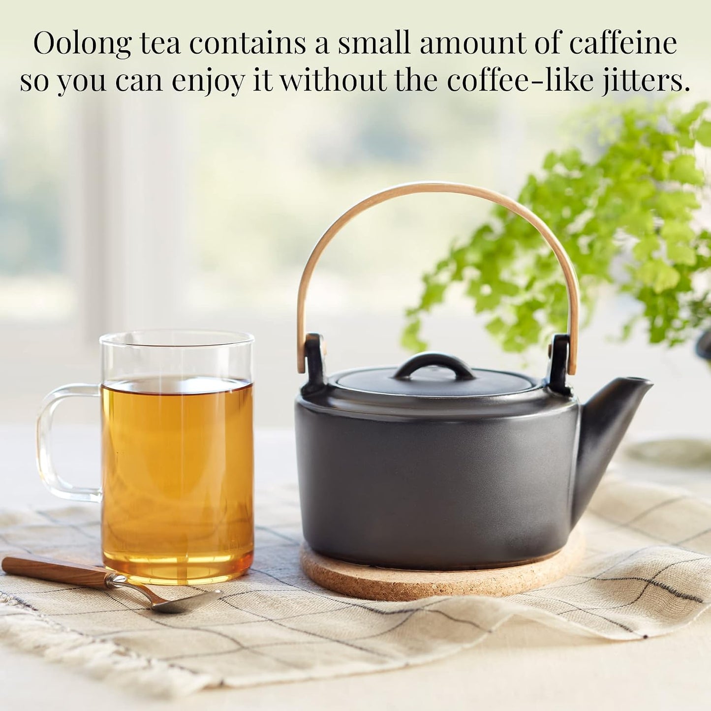 The Republic of Tea Peach Blossom Oolong Tea, Naturally Caffeinated, 36 Ct | Made for morning or afternoon . Silky and smooth with notes of lively citrus and ripe fruit. Gluten Free and Carb Free.