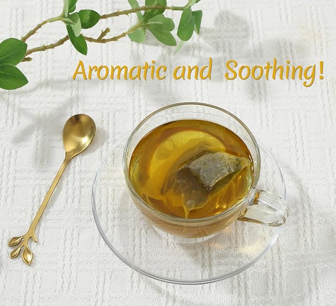 Premium 60 Gymnema Leaf Tea Bags, Made with 100% Natural Gymnema Leaves, No Additives & Caffeine Free & Sugar Free.