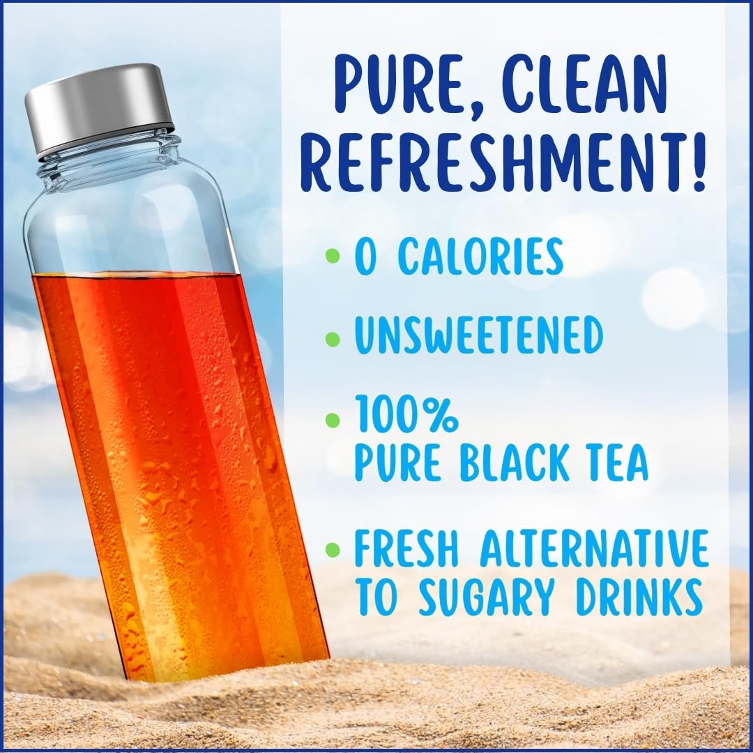 Unbrewed Planet Instant Iced Tea, 100% Black Tea, Unsweetened, 10 Packets
