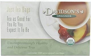 Davidson's Organics, Darjeeling, 100-count Unwrapped Tea Bags