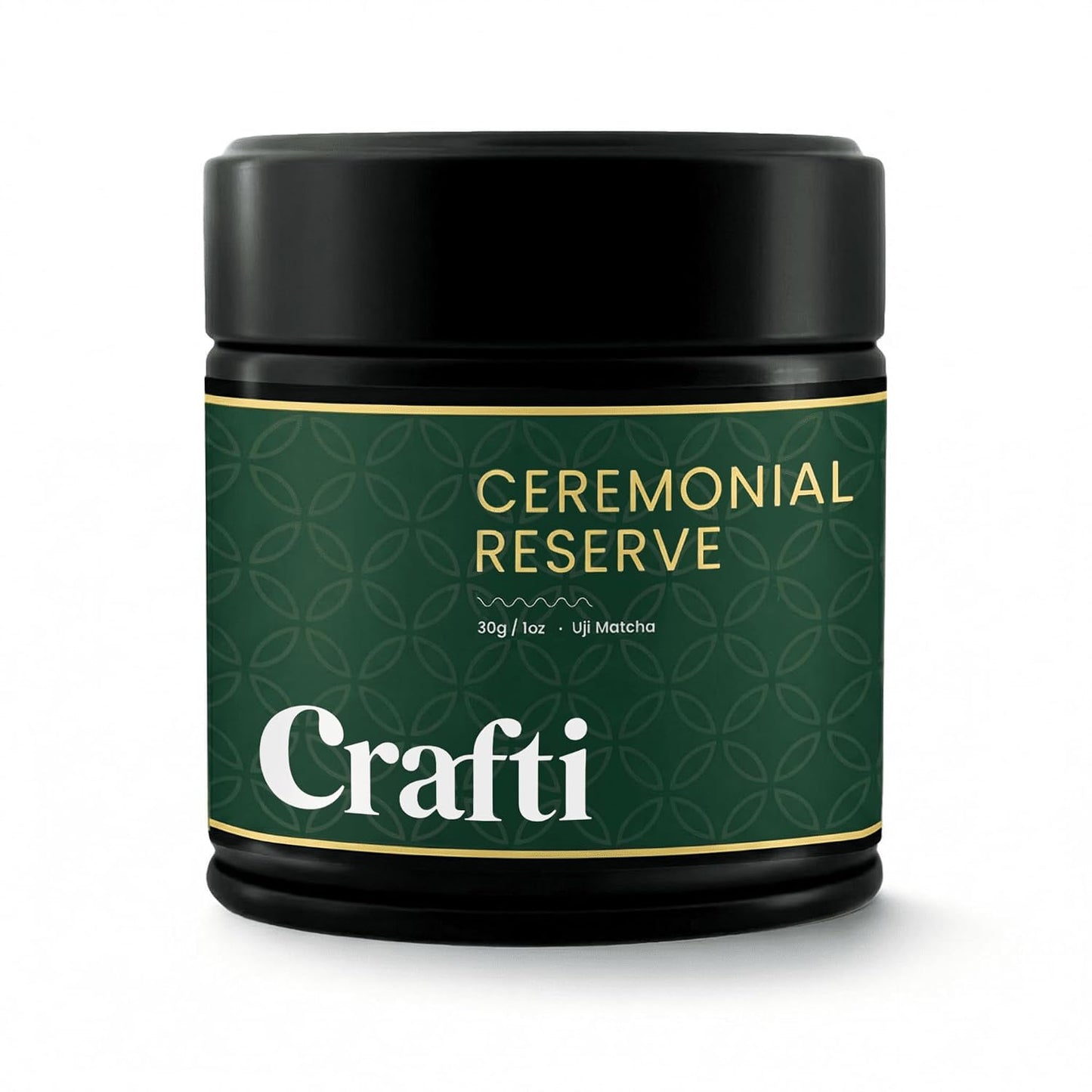 Crafti Ceremonial Grade Matcha Powder | 100% First Harvest | Single Cultivar | Saemidori | Unsweetened Authentic Japanese Matcha Green Tea Powder from Yame, Fukuoka (30g / 1.06oz)