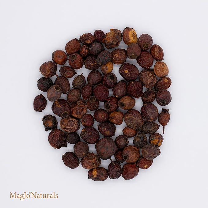 MagJo Naturals Whole Dried Hawthorn Berries, 16oz (1lb)