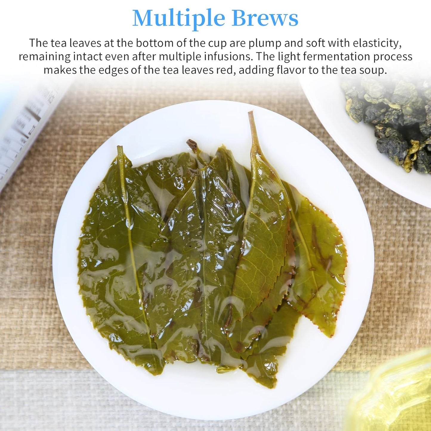 Yuexi Milk Oolong Tea Loose Leaf Taiwan High Mountain Oolong Tea Authentic Taiwanese Jinxuan Tea 5.3oz/150g Taiwan Tea Taiwan Gaoshan Ulong Naturally Milky Cream Aroma 奶香乌龙 台湾茶 台湾乌龙茶