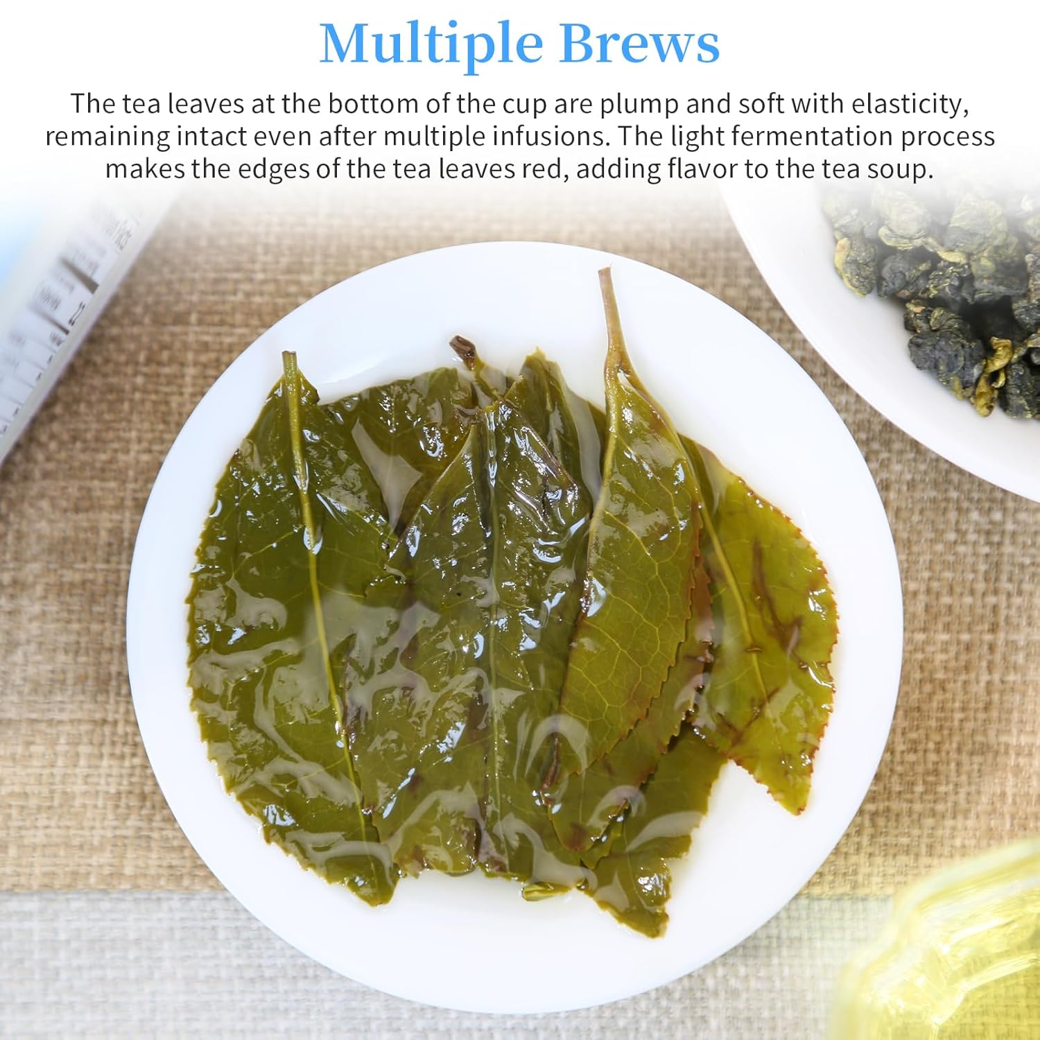 Yuexi Milk Oolong Tea Loose Leaf Taiwan High Mountain Oolong Tea Authentic Taiwanese Jinxuan Tea 5.3oz/150g Taiwan Tea Taiwan Gaoshan Ulong Naturally Milky Cream Aroma 奶香乌龙 台湾茶 台湾乌龙茶