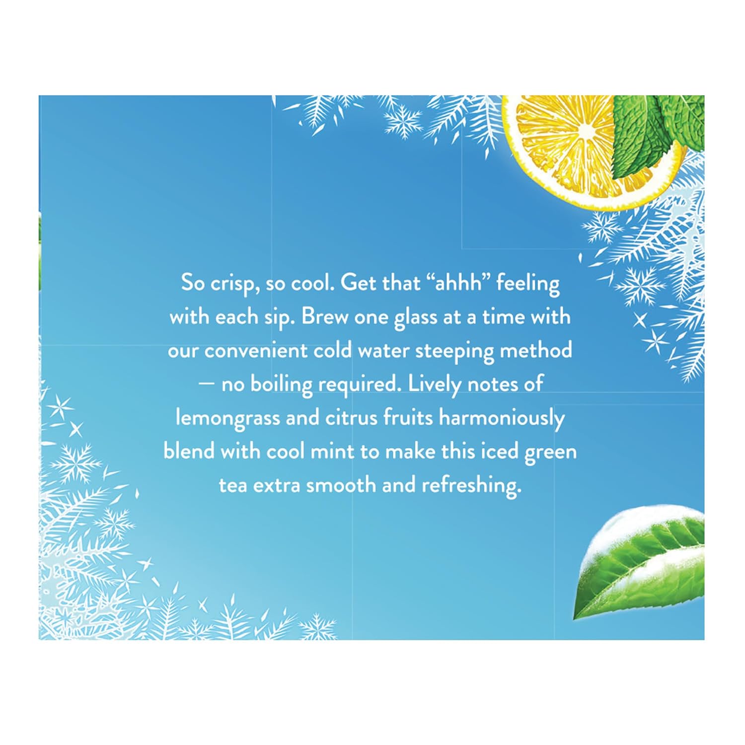 Celestial Seasonings Cold Brew Green Iced Tea 18 Count
