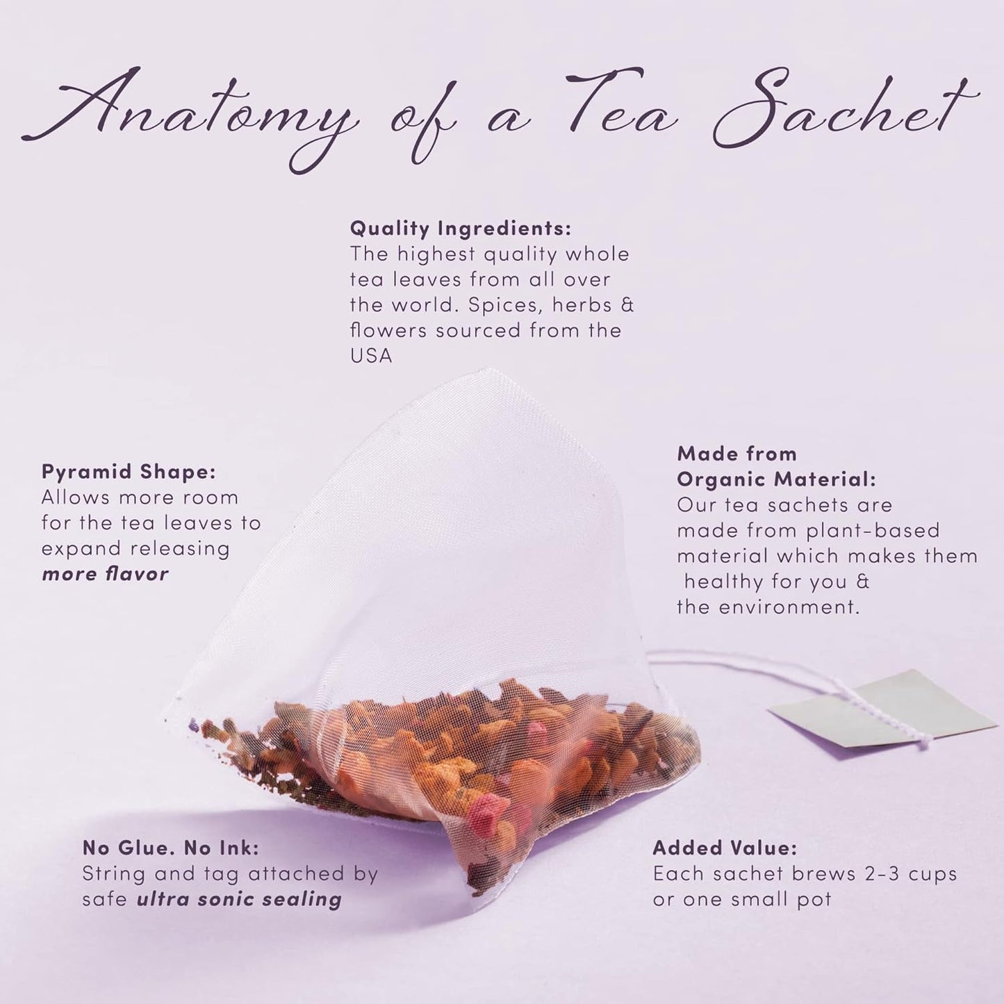 Get Well Soon Tea by La Tea Dah (Garden Therapy), Gourmet Tea Gift Sets, Beautiful Reusable Tea Tin, Caffeine Free Herbal Tea, Feel Better Gifts for Women (12 Sachets)