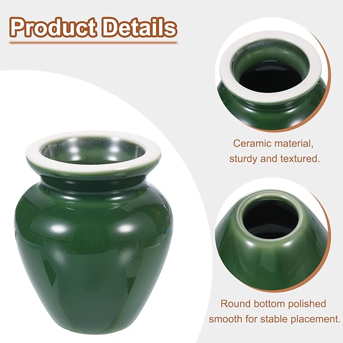Harfington Ceramic Chasen Stand 68mm Matcha Whisk Holder Teas Set Whisks Stand Traditional Matcha Tea Chasen Holder Tea Set Accessories for Tea