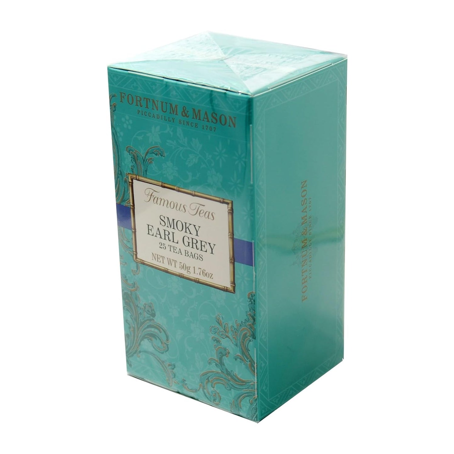 Fortnum and Mason Smoky Earl Grey 25 Count Tea Bags (1 Pack)