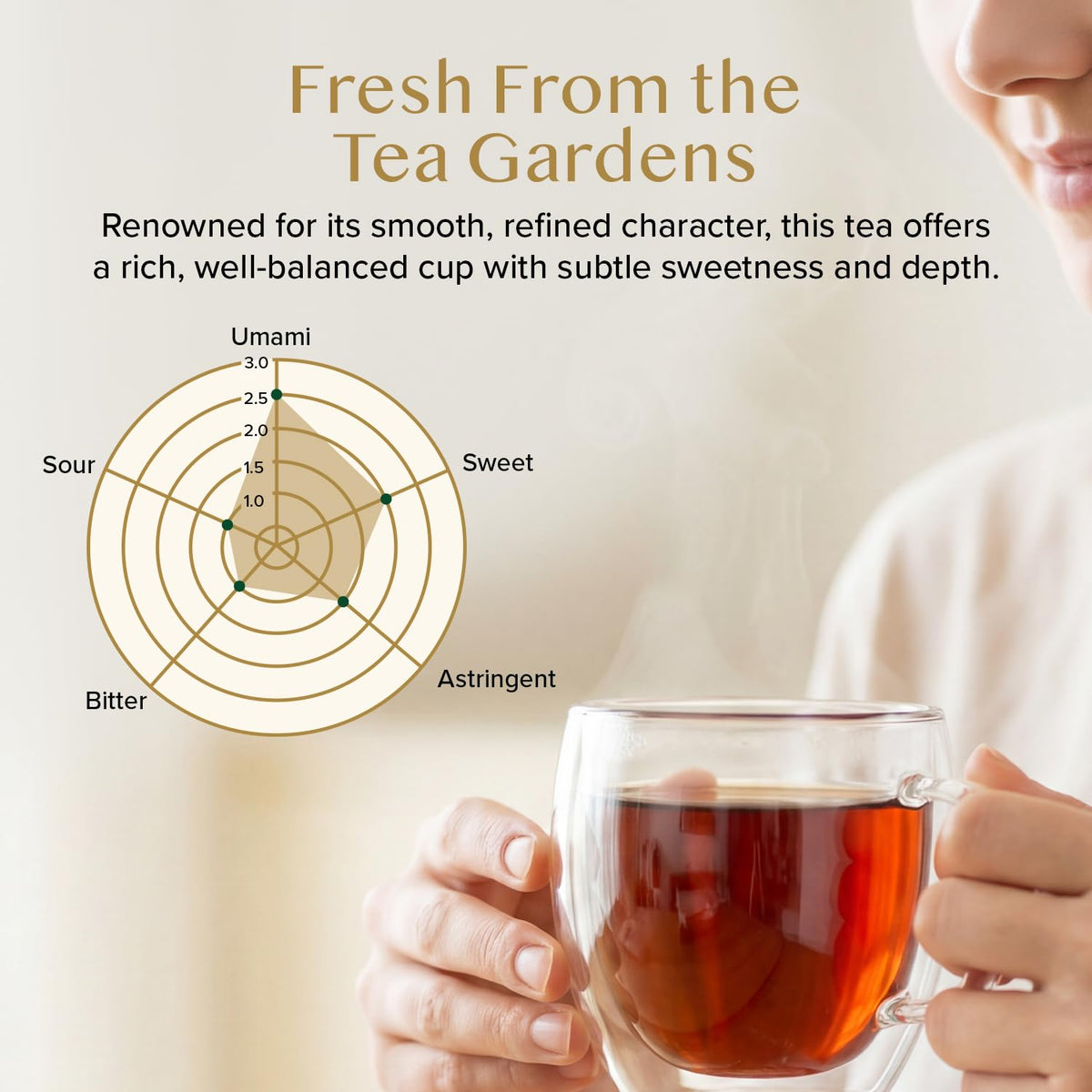 VAHDAM Second Lopchu Golden Orange Pekoe Loose Black Tea (3.53oz|50+ Cups)