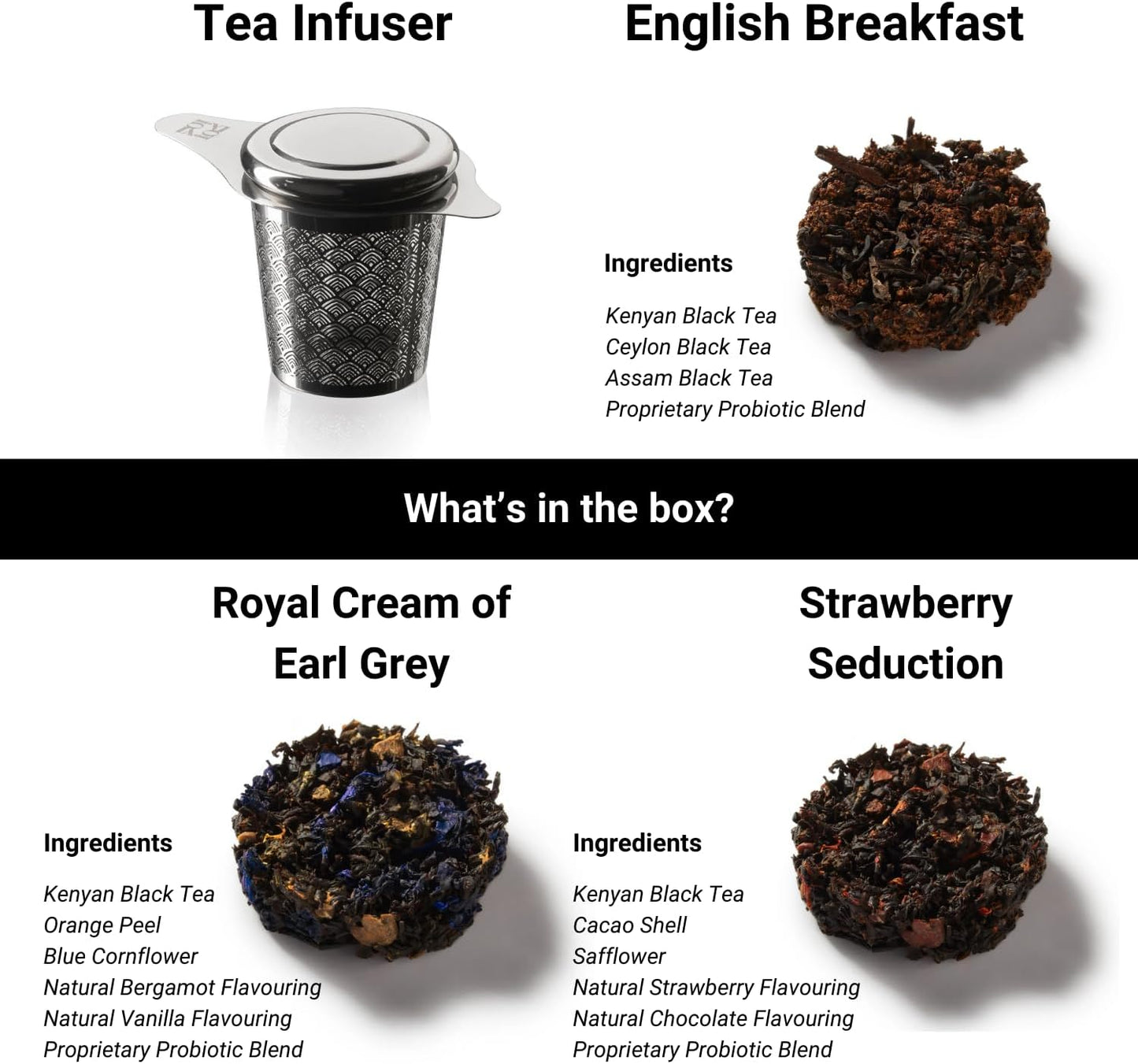iLOLA The Beginning | Tea Disc Set | Oprah’s Favorite Things 2022 | Organic Loose Leaf Probiotic Tea | Stainless Steel Infuser | Gift Box Set (Gift Box Set 3)
