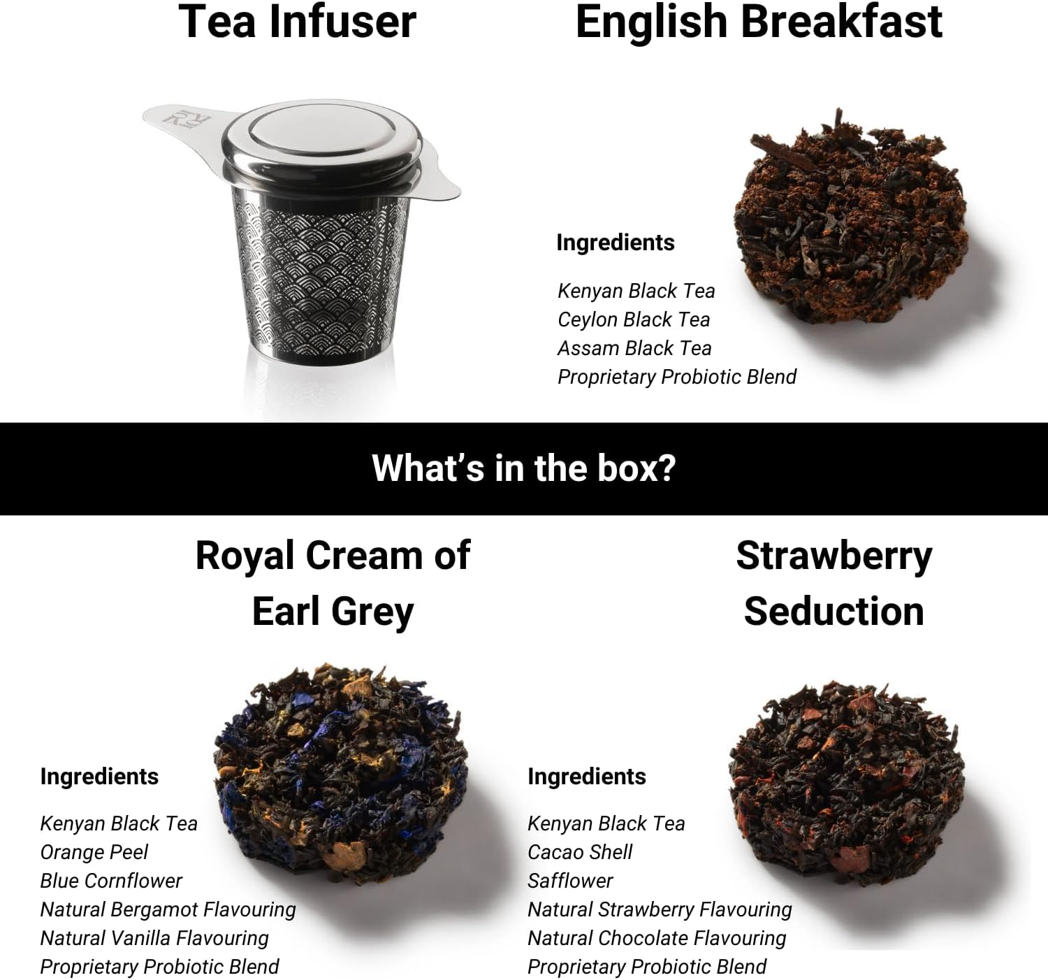 iLOLA The Beginning | Tea Disc Set | Oprah’s Favorite Things 2022 | Organic Loose Leaf Probiotic Tea | Stainless Steel Infuser | Gift Box Set (Gift Box Set 3)
