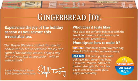 Twinings Gingerbread Joy Holiday Tea