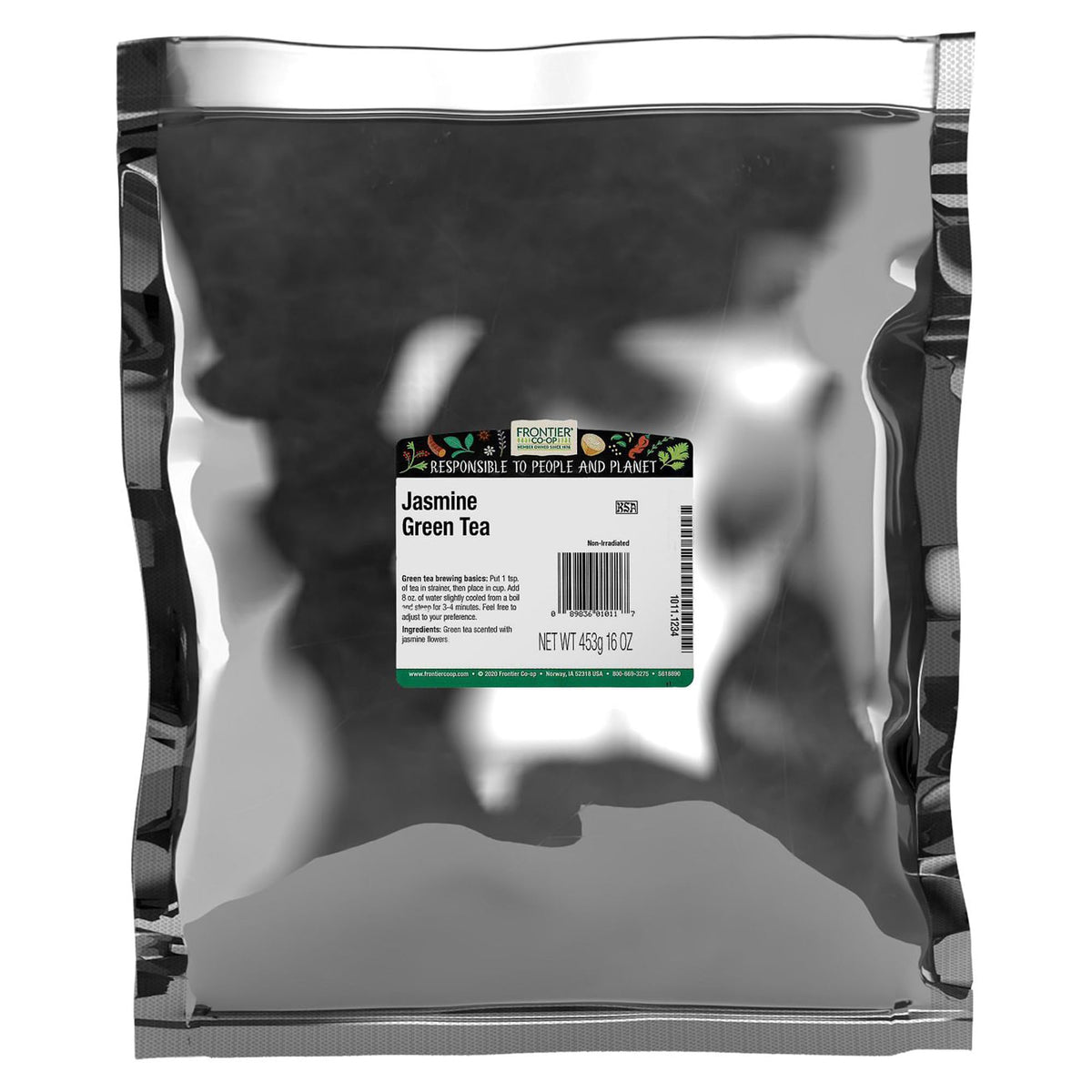 Frontier Co-op Jasmine Green Tea 1lb