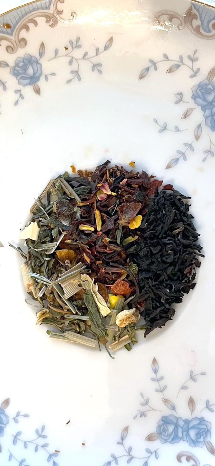 TBT - Totally Bold Tea - Organic Black Tea - Natural Energy - Caffeine - 30 pyramid whole leaf bags.