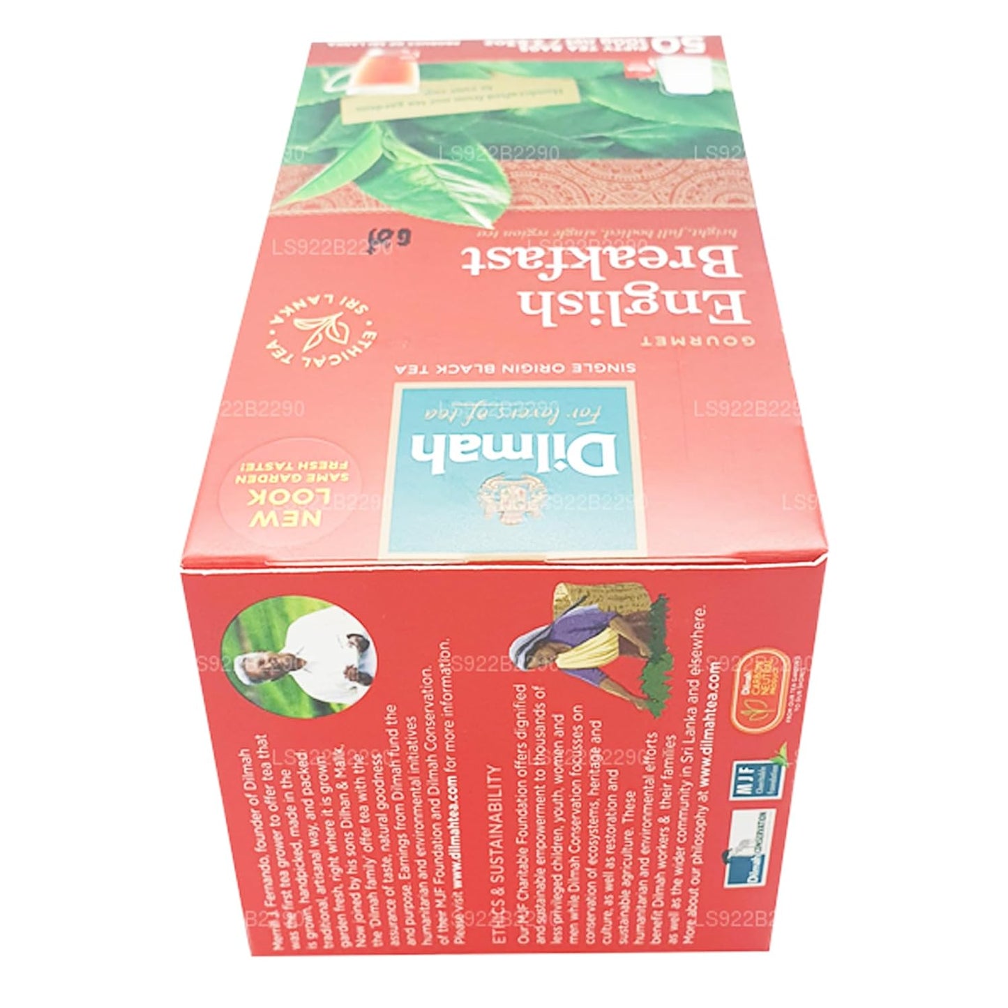 Dilmah® English Breakfast Tea (100g) 50 Tea Bags