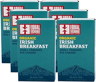 Equal Exchange Organic Irish Breakfast Tea, 20-Count (Pack of 6)